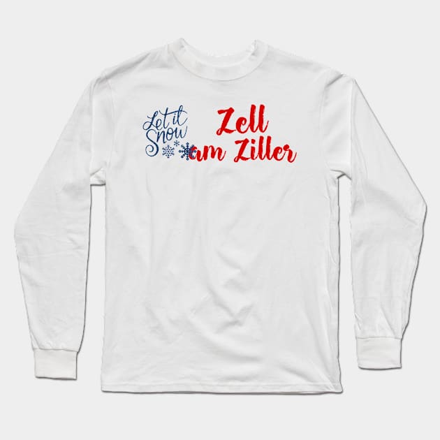 Zell am Ziller - Let it Snow Long Sleeve T-Shirt by ArtDesignDE